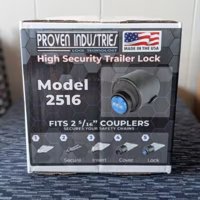 High security 2 5/16" coupler Lock