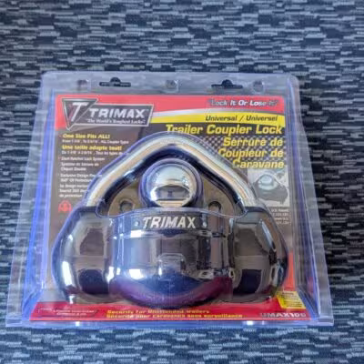 TRIMAX Black Coupler Lock